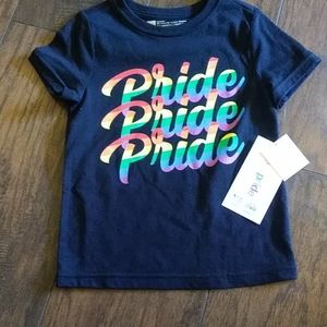 Pride tee sirt for toddller .